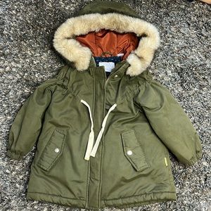 ZARA Baby girl 4-5 yrs Parka